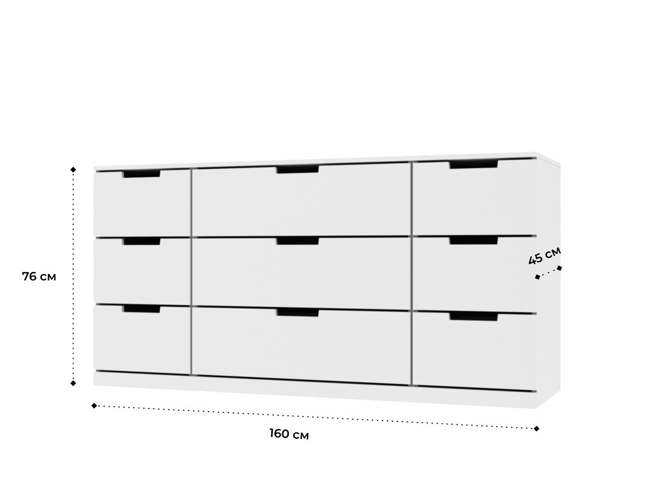 Комод Нордли 25 white ИКЕА (IKEA) изображение товара