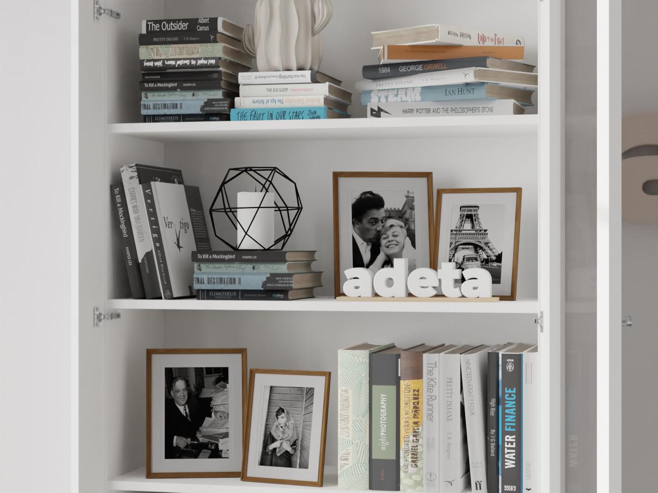 Книжный шкаф Билли 317 white ИКЕА (IKEA) изображение товара