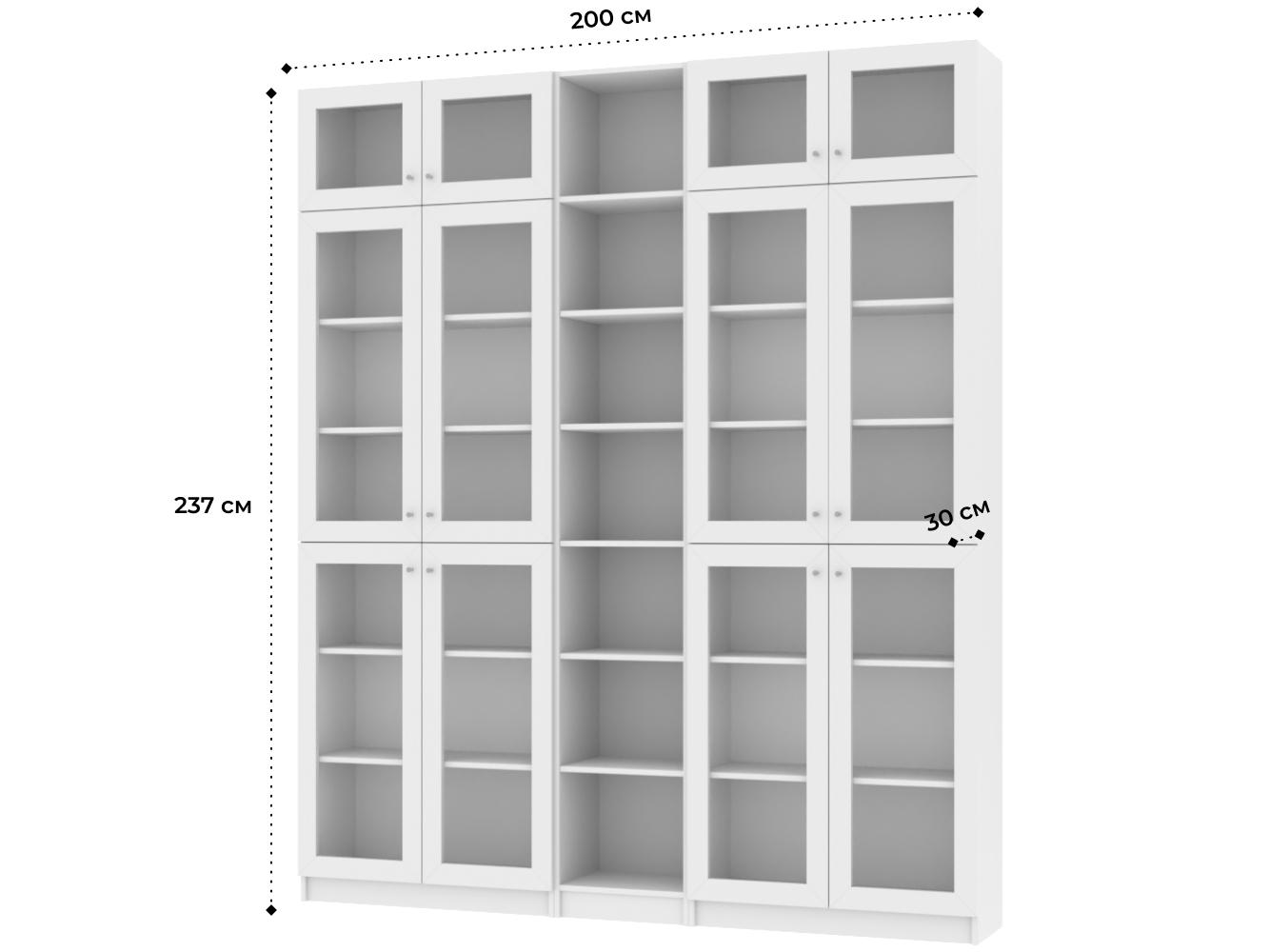 Книжный шкаф Билли 398 white ИКЕА (IKEA) изображение товара